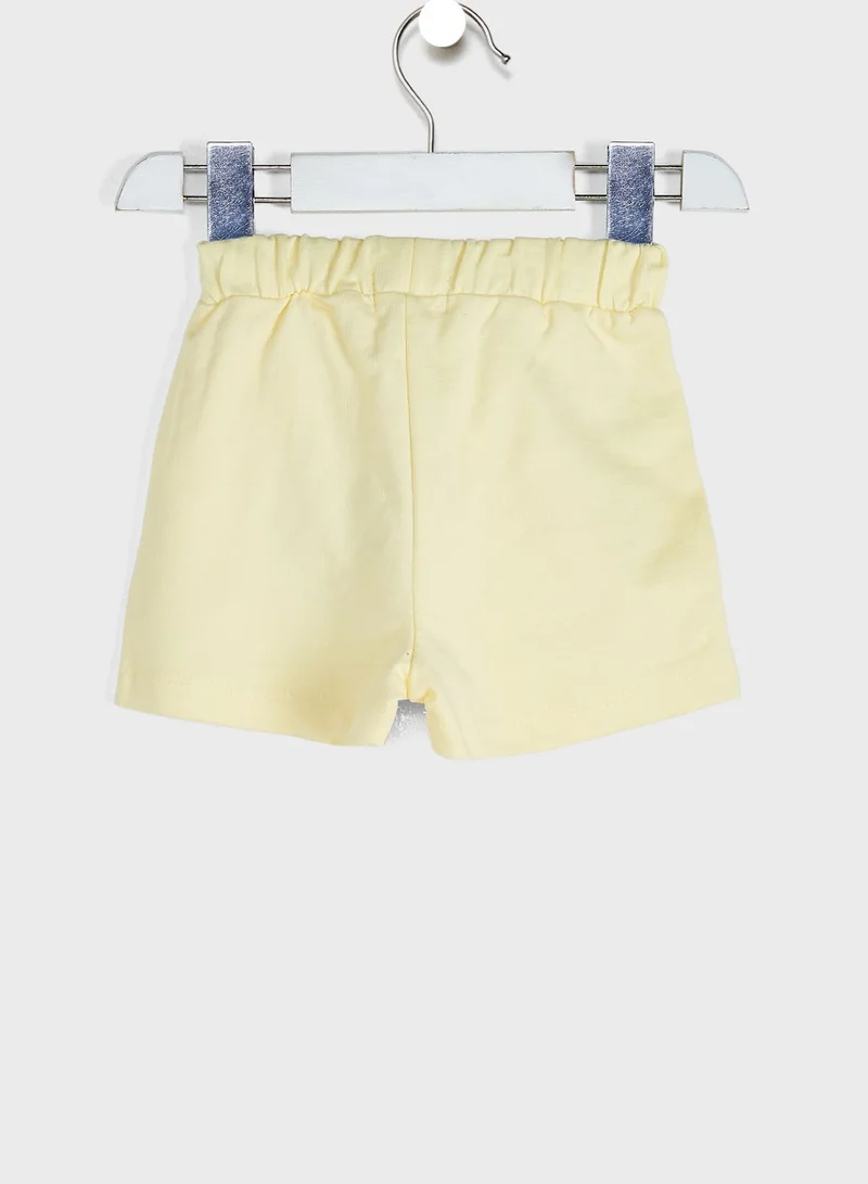 MANGO Infant Drawstring Shorts