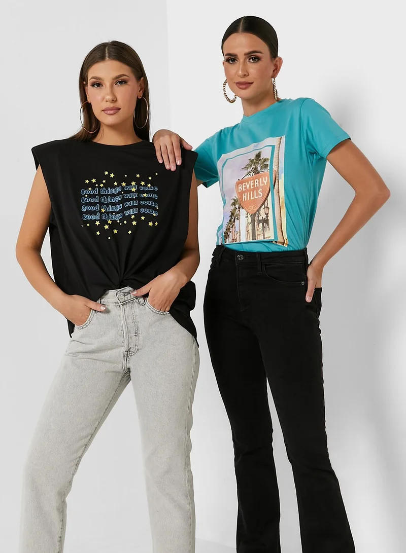 Ginger 2 Pack Graphic T-Shirt
