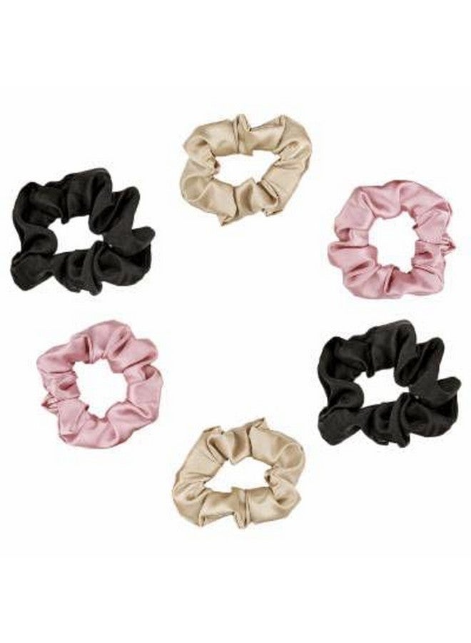 Belicia 6 Satin Beauty Satin Hair Scrunchies
