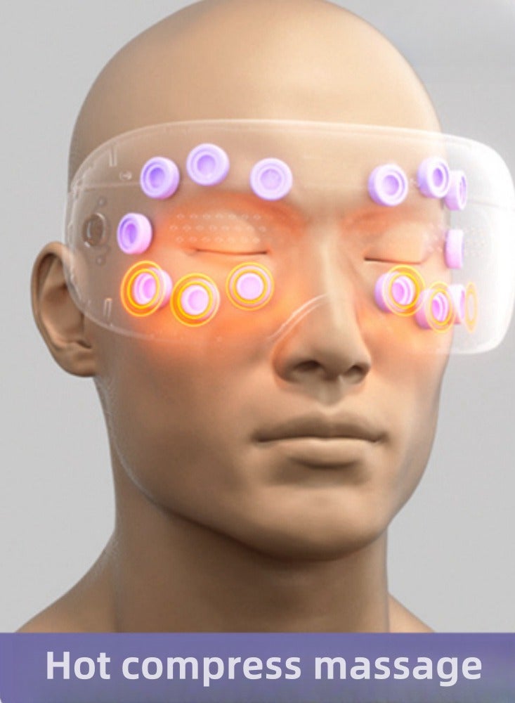 New Eye Massager Steam Eyemask Intelligent Eye Moisturizer Vibration Hot compress Nebulizing Eye Massager Eye Protector - Image 2