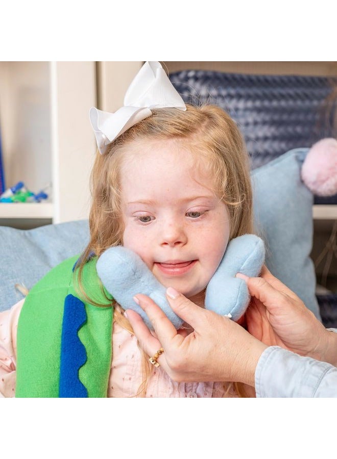 TalkTools Sensory Bean Bag Kit - Fun and Safe Tools for Tactile Defensive Behaviors, Hyposensitivity, and Hypersensitivity - Booklet/4 Textures Silky, Bumpy, Furry, Scratchy/Pack 8 - Image 5