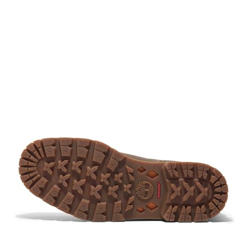 Timberland حذاء تشوكا ميد من تيمبرلاند للرجال بطراز بريتون رود، مقاوم للماء، لون صدئ، مقاس 7.5 عريض - Image 4