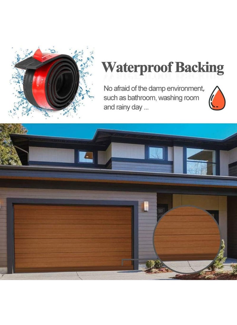 GoodTool - Door Seal Strip Under Door Draft Stopper Rubber Weather Stripping Soundproof Door Bottom Seal Suitable for Windproof Dustproof and Insect Proof - Image 1