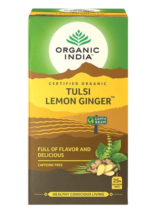 Organic Tulsi lemon And Ginger 25 strands 