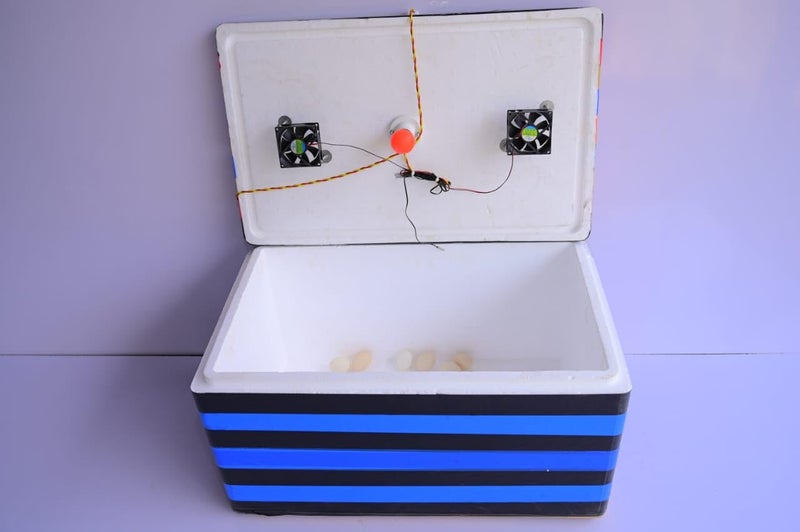 Ndeal Ndeal 85 Egg Hatching Incubator Semi Automatic Durable EPS Thermocol Body Light Weight Insulated for Egg Hatching Machine  - Image 5