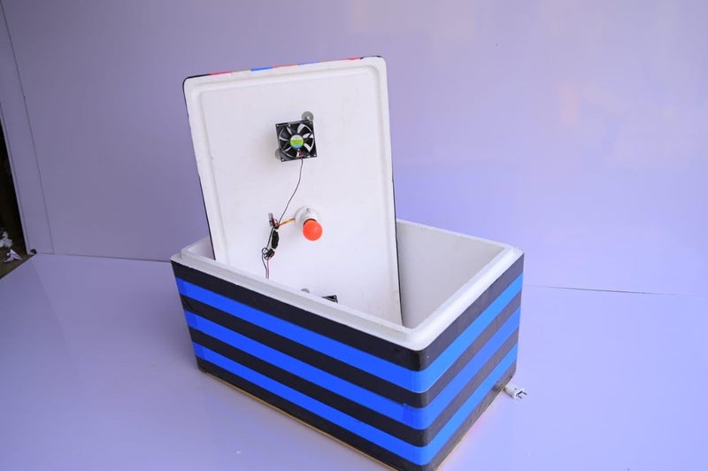 Ndeal Ndeal 85 Egg Hatching Incubator Semi Automatic Durable EPS Thermocol Body Light Weight Insulated for Egg Hatching Machine  - Image 4