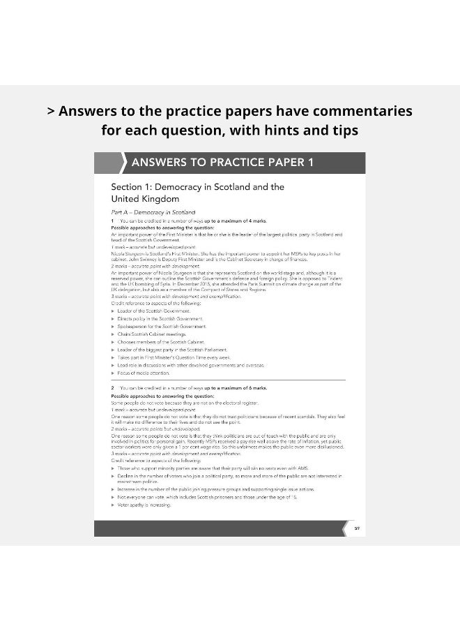 null - Essential SQA Exam Practice: National 5 Modern Studies Questions and Papers: From the publisher of How to Pass - Image 1