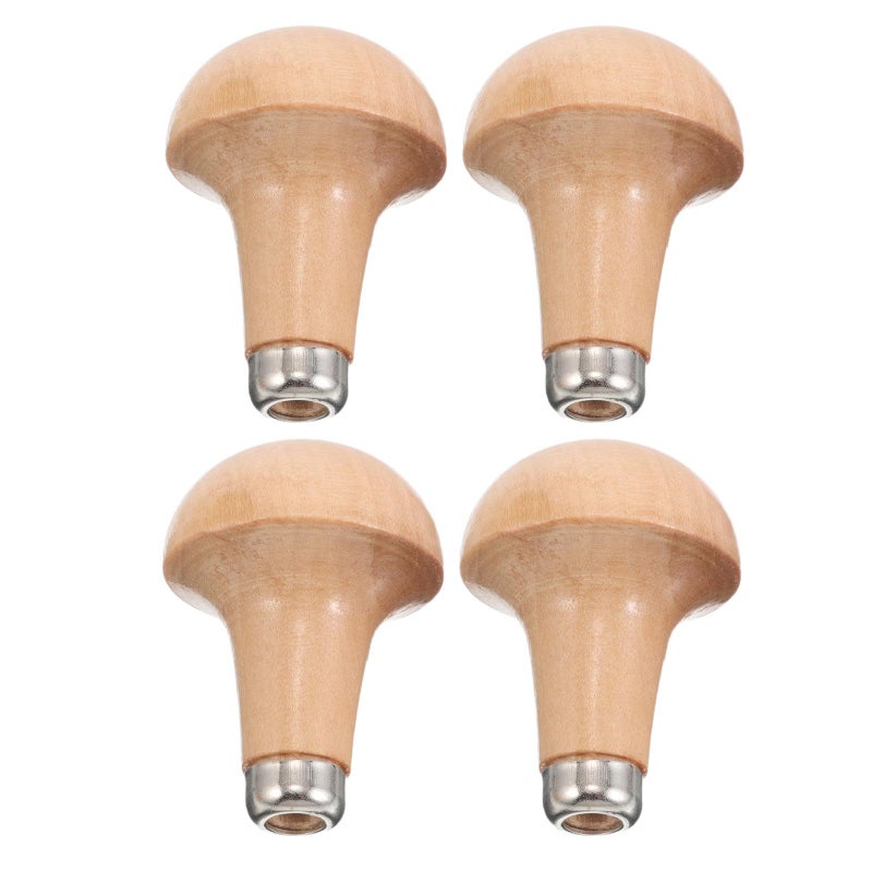 Wooden File Handle Set Of 4 For Precision Carving With Comfortable Grip Woodworking - Image 2