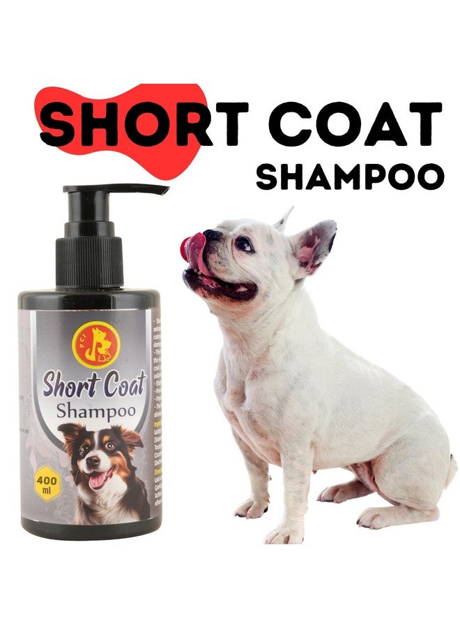 بت شامبو للشعر القصير للكلاب والحيوانات الأليفة - لتفتيح وتوحيد لون البشرة، مرطب ومرطب، إحساس بالانتعاش (400 مل) - Image 4