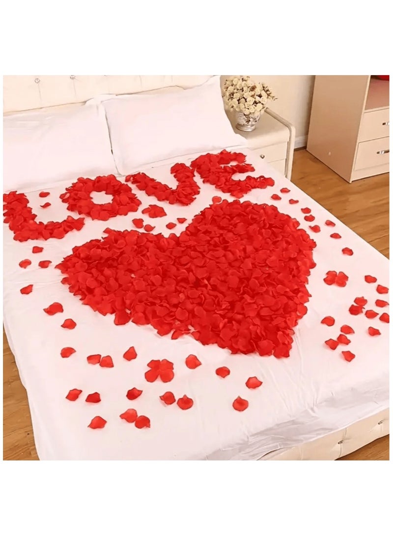 1000 pcs Romantic Design Non-woven Fabric Artificial Rose Petals for Party and Event Decoration - Image 4