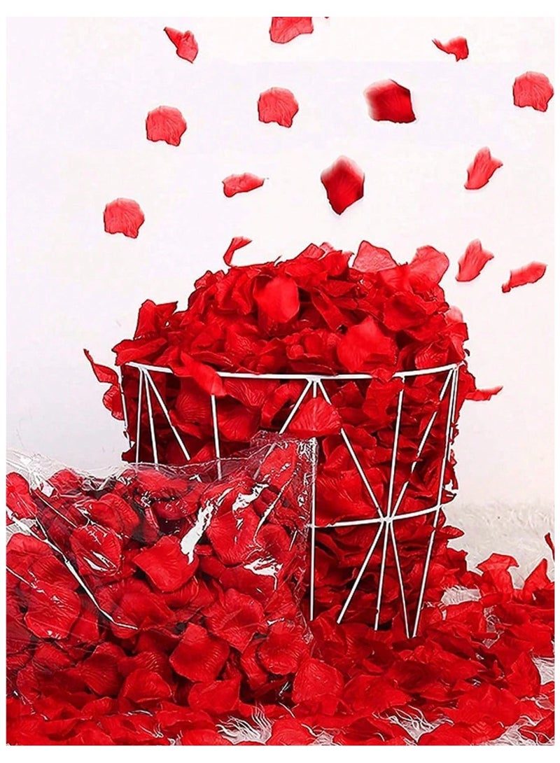 1000 pcs Romantic Design Non-woven Fabric Artificial Rose Petals for Party and Event Decoration - Image 3