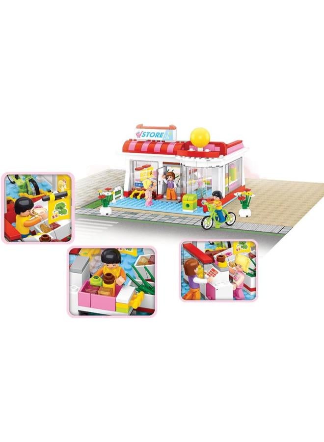 Sluban slubanm38-b0529 supermarket building bricks set - Image 1