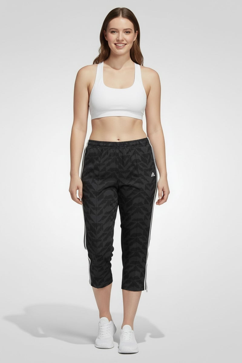 Adidas Women Plus Size Tiro Suit Up Outdoor Track Pants, Black - Image 2