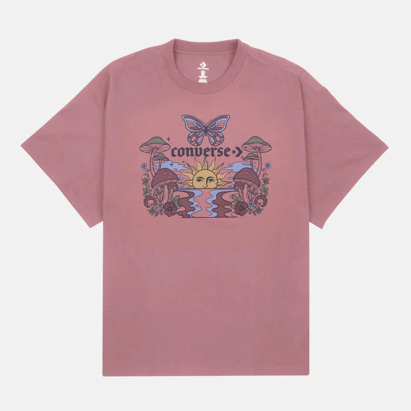 كونفرس Women's Blooming Skate T-Shirt