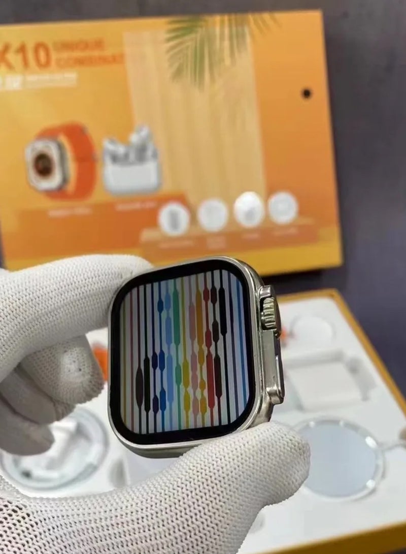 X10 مجموعة فريدة من نوعها 2.02 Watch Ultra سماعات أذن - Image 2