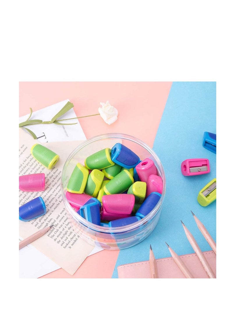Deli 36-Piece Bump Design Pencil Sharpener Multicolour - Image 3