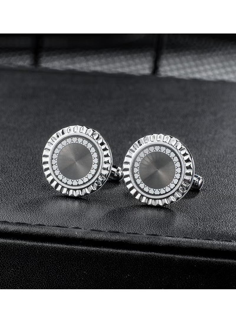 Genérico Gift Set Men's Watch 3 Piece Set Watch with Pen Button Set - Image 2