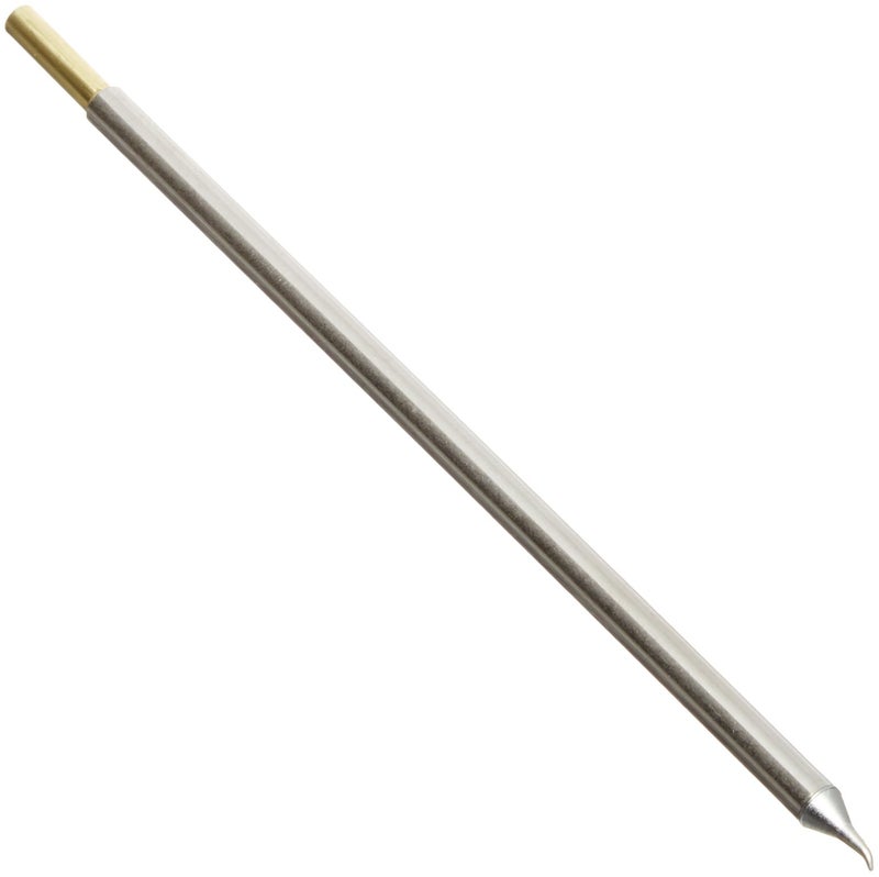 Metcal STTC-826 STTC Series Soldering Cartridge for Ceramic and High Thermal Demand Applications, Conical Sharp Bent 30°, 0.4mm Tip Size, 7.9mm Tip Length
