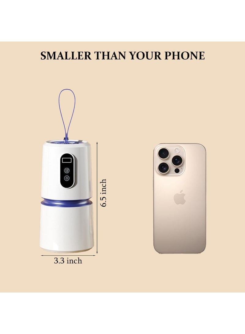 general Portable dryer, 360° hot air technology and drying bag, silent mini dryer, 30-240 minute timer, suitable for travel, apartments, RVS and dormitories - Image 2