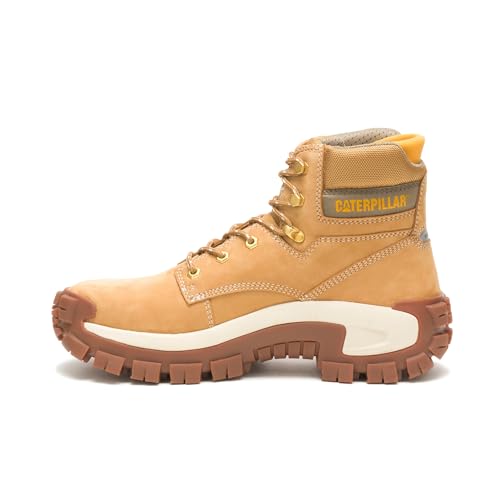 Cat Footwear Men's Invader Hi Steel Toe Construction Boot, HONEY RESET, 12 W - Image 4