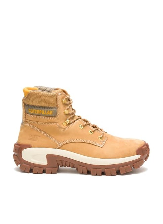 Cat Footwear Men's Invader Hi Steel Toe Construction Boot, HONEY RESET, 12 W - Image 1