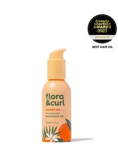 Flora & Curl Protect Me Citrus Superfruit Radiance Oil  - Image 2