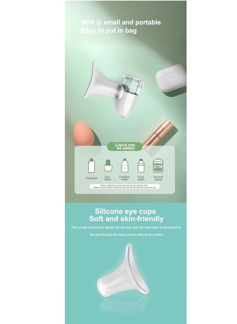 Nano Eye Sprayer Face Humidifier Atomization Eye Care Cleaning Instrument Nano Sprayer Cool Mist For Eye Moisturizing