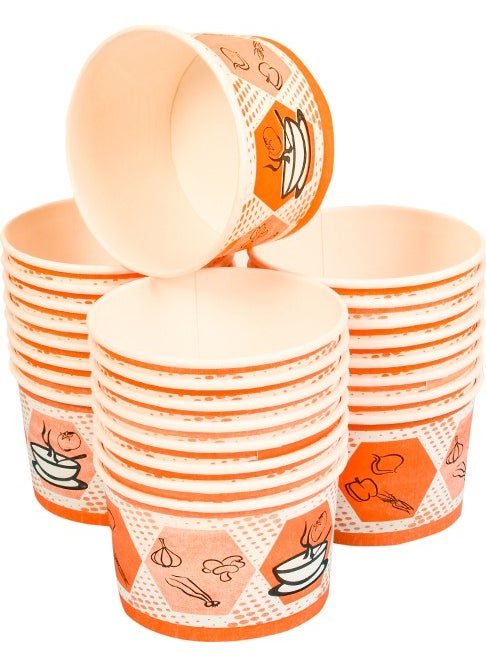 STOR Cardboard Soup Bowl with Roller Cover 16 Oz 75's  - Image 3