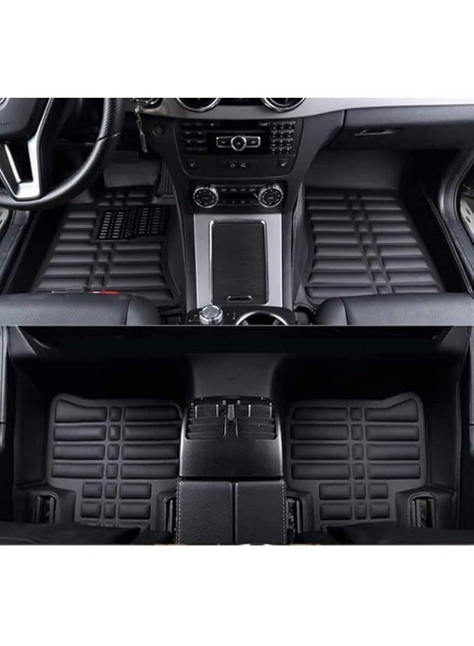 Arabic: طقم دواسات سيارة 5D تفصيل (3 قطع) - لسيارة بي واي دي F3 (BYD F3) - تغطية شاملة وحماية داخلية فاخرة مقاومة للماء والأتربة - Image 2