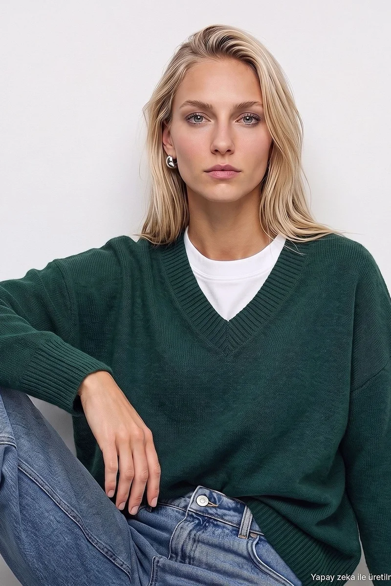 Dilvin  DILVIN Women's Knit Sweater for Women | Best Price UAE