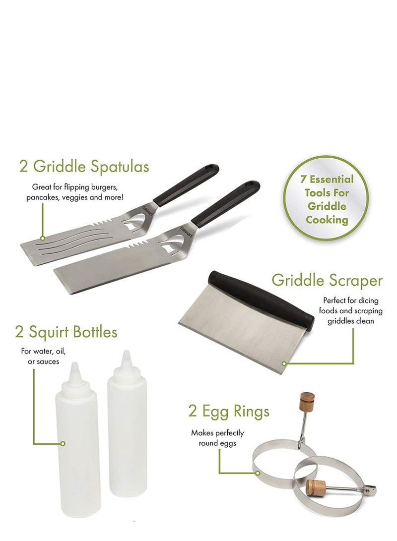 Cuisinart Cuisinart CGS-507 Griddle Kit, 7 Piece, Steel  - Image 2