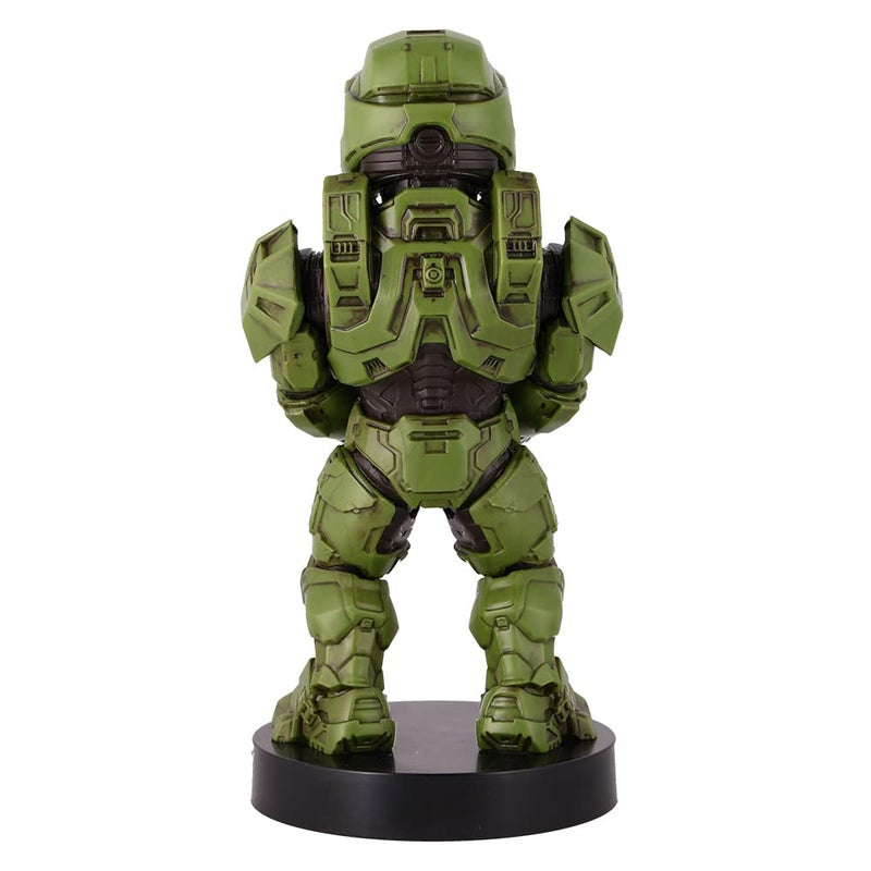 Exquisite Gaming: Halo: Master Chief - Mobile Phone & Gaming Controller Holder, Device Stand, Cable Guys, Xbox Licensed Figure, Green - Image 5