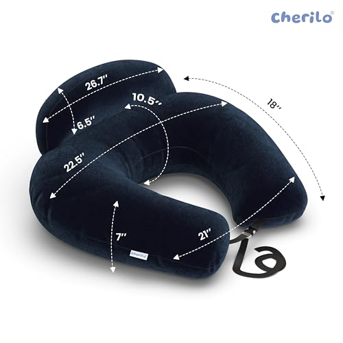Cherilo Feeding Pillow for New Born Baby | Adjustable Feeding Pillow for Breastfeeding with Baby Support Fence Design, Soft Velvet Cover, Navy Blue | Nursing Pillow for Comfortable Feeding - Image 2