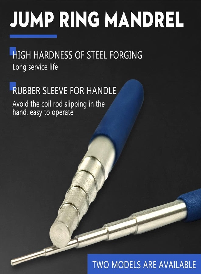 INDIVSHOW The Indivshow 2 Piece Jump Ring Mandrel Set, Ring Mandrel for Jump Ring and Other Metal Ring Jewelry Making(5.5Inch) - Image 3