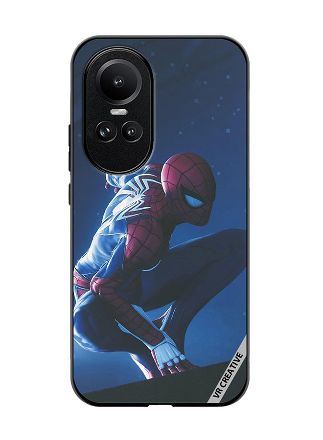VR CREATIVE Protective Case Cover For Oppo Reno 10 Pro Spiderman Design Multicolour - Image 1