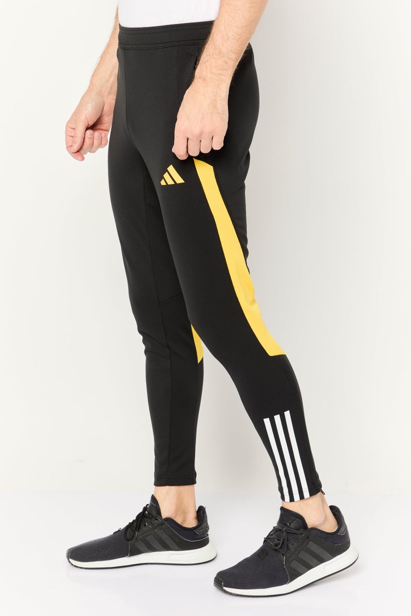 Adidas Men Sportswear Fit Drawstring Training Track Pants, Black - Image 3