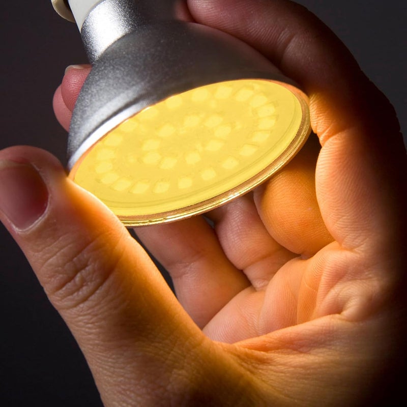 30pcs Ambient Lighting Gel Filters - 60mm Color Correction Gel Sheets - Warm Light Filter Stickers - DIY Colored Film for Spotlights Mood Lighting Yellow - Image 5