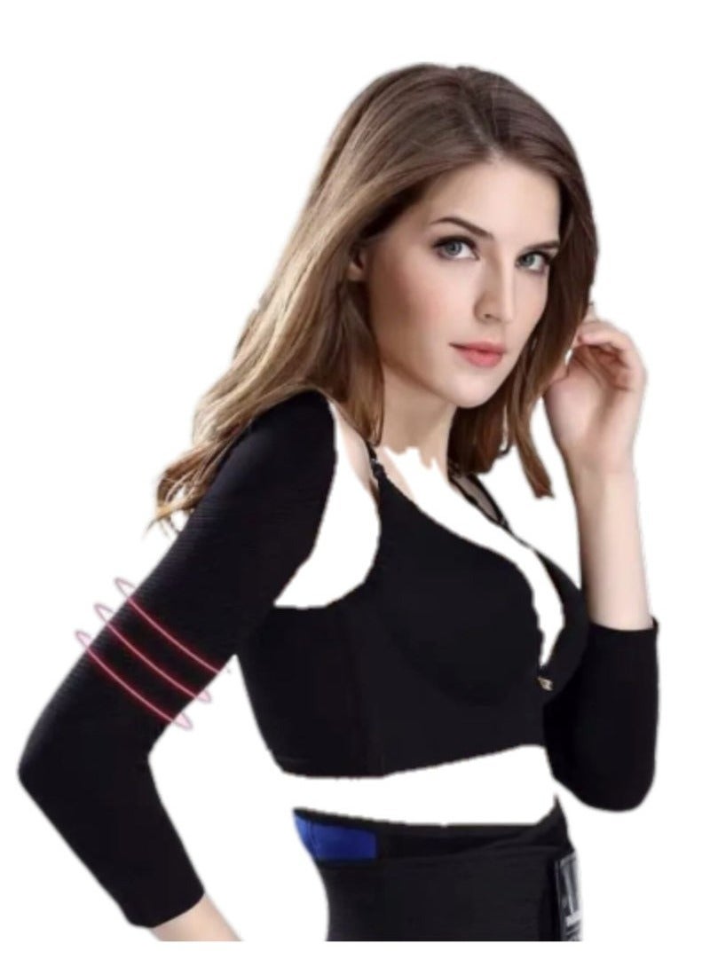 Compressive Medical Corset to Tighten Sagging Hands Black Color - Image 5