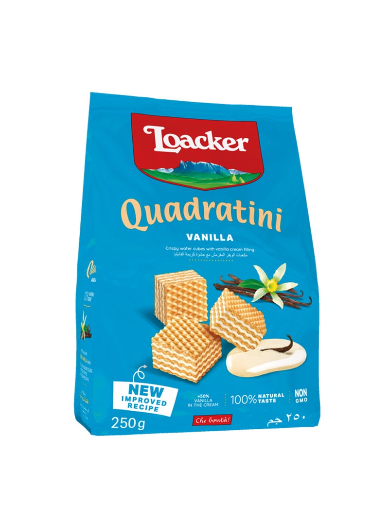 Loacker Quadratini Vanilla 250g - Image 1