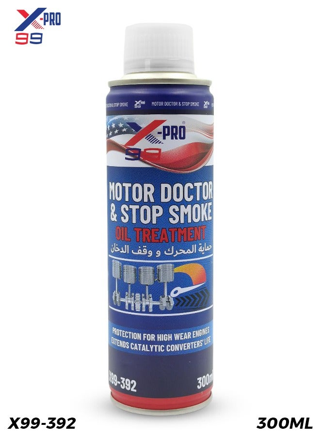 Xpro Motor Doctor & Stop Smoke Oil Treatment - Protects High Wear Engines, Reduces Smoke, 300ml - Image 1