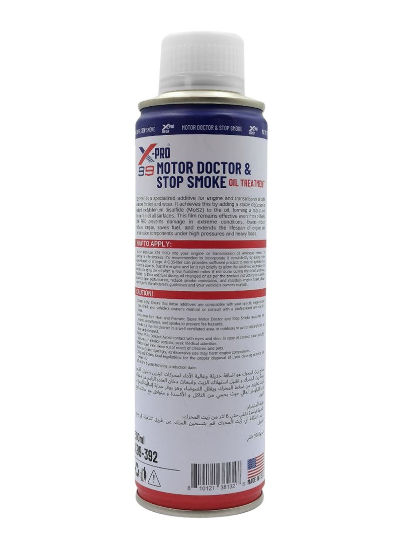Xpro Motor Doctor & Stop Smoke Oil Treatment - Protects High Wear Engines, Reduces Smoke, 300ml - Image 2