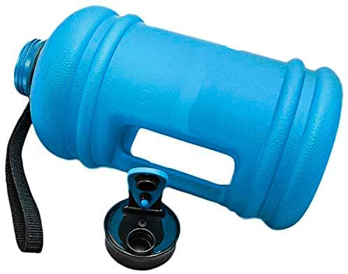 IRIS Half Gallon Matte Gym Bottle 2.2 Litter Sports Water Jug - BPA Free, Quick Flow Cap, Ideal for Training, Hiking & Outdoor use - for Men & Women (Blue) - Image 5