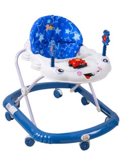 Kiko Baby Walker With Toys - Blue  - Image 1