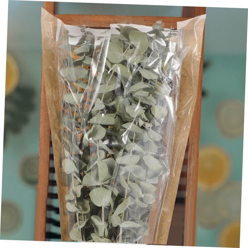 Dried Lavender and Eucalyptus Bundle for Shower Natural Fresh Dried Eucalyptus Stems and Lavender Flowers Aromatherapy Bathroom Decor 12 Leaves with 40g - Image 4