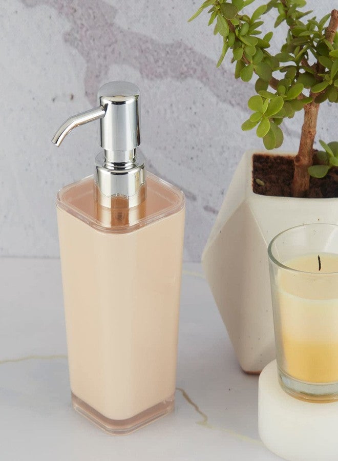 Kookee Acrylic Liquid Handwash Soap Dispenser Pump for Bathroom, Hand wash refillable Bottle for Kitchen wash Basin, Set of 1 (10002) - Image 3