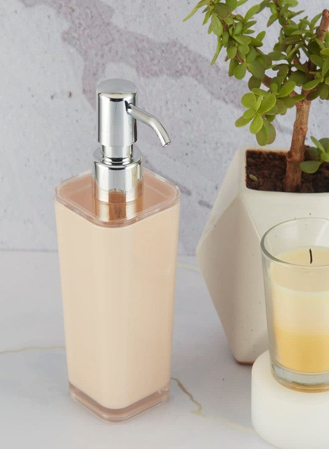 Kookee Acrylic Liquid Handwash Soap Dispenser Pump for Bathroom, Hand wash refillable Bottle for Kitchen wash Basin, Set of 1 (10002) - Image 1