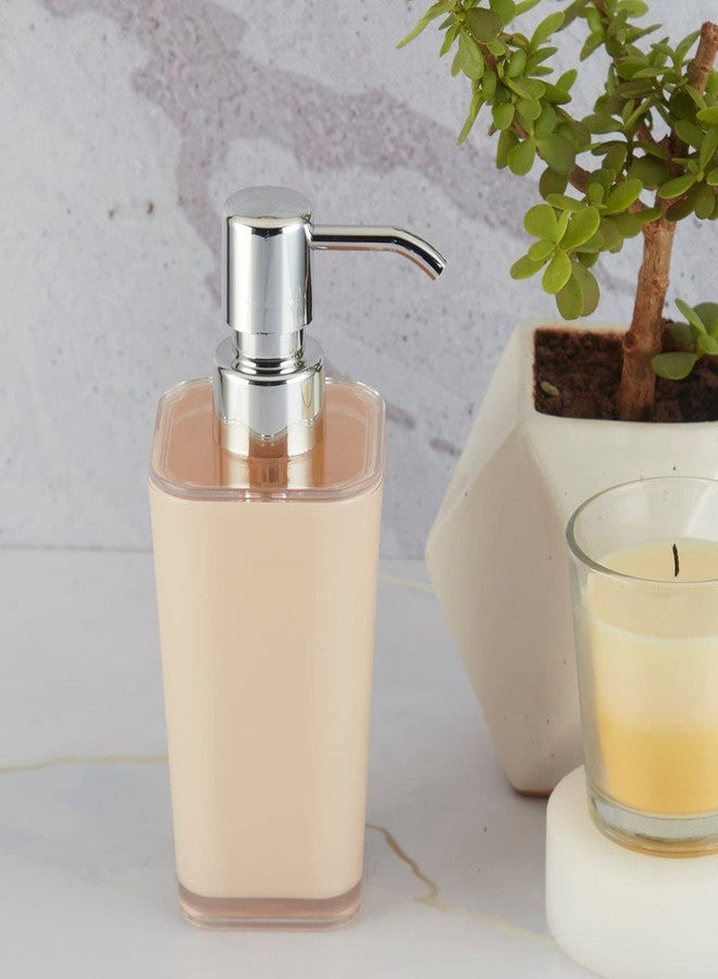 Kookee Acrylic Liquid Handwash Soap Dispenser Pump for Bathroom, Hand wash refillable Bottle for Kitchen wash Basin, Set of 1 (10002) - Image 2