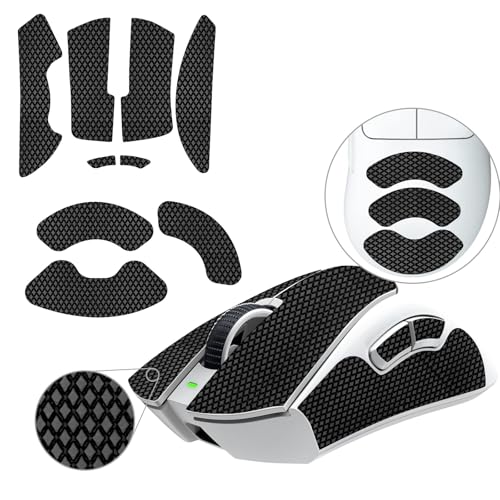 TALONGAMES Mouse Anti Slip Grip Tape Compatible with Razer Deathadder V4 Pro Gaming Mouse, Palm Sweat Absorption, Thin 0.5mm, Cut to Fit, Easy to Apply, Mouse Skin - Image 1