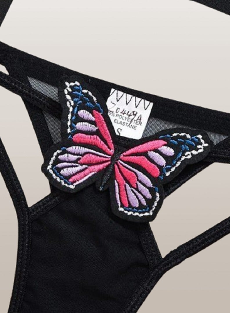 MANIKAN MANIKAN Women's clothing Two Piece Butterfly Pattern - Image 4