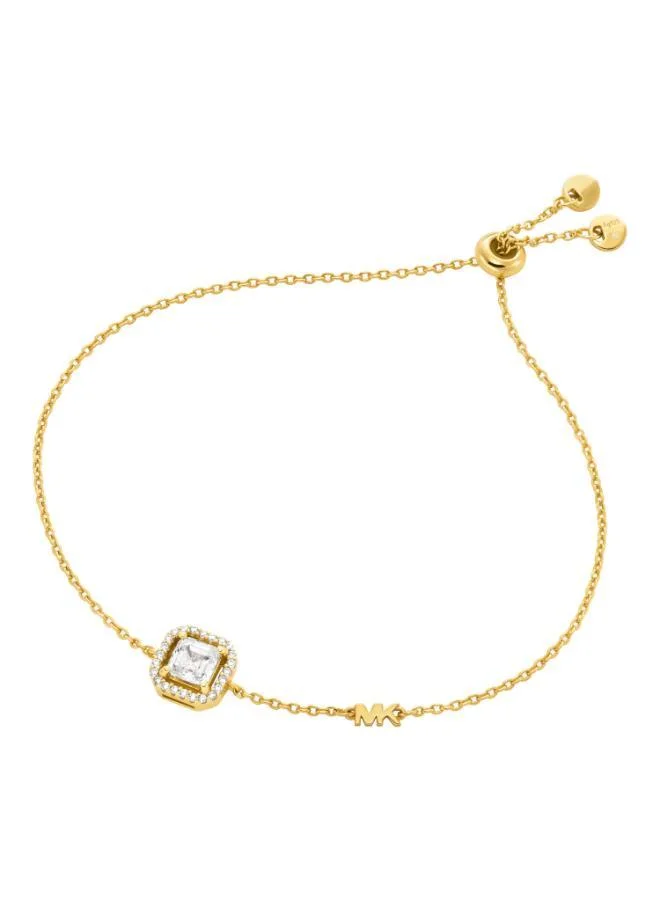 مايكل كورس Halo Asscher Cut Slider Bracelet